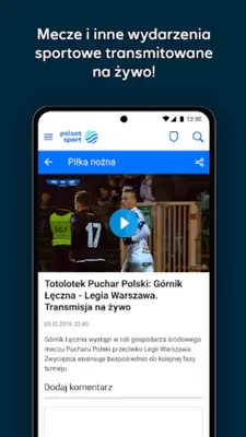 Polsat Sport android App screenshot 9