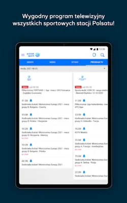 Polsat Sport android App screenshot 1